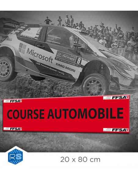 RTS FFSA, panneaux information course automobile