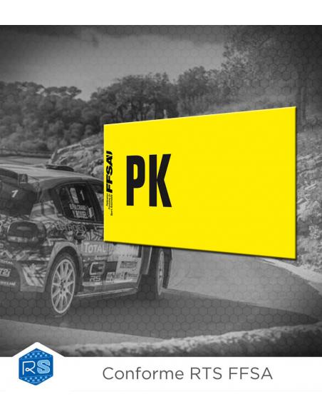 RTS FFSA - Panneau point kilométrique