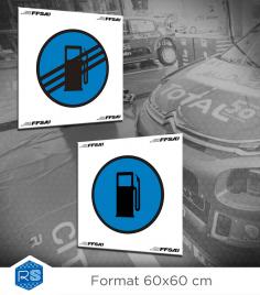 RTS FFSA - Panneaux zone carburant