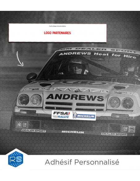 Cache plaque rallyes | RTS FFSA| Road-Shop.fr