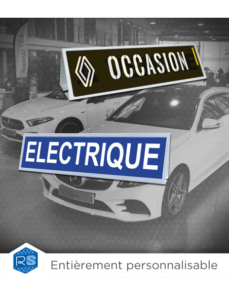 Triangle magnétique de toit
